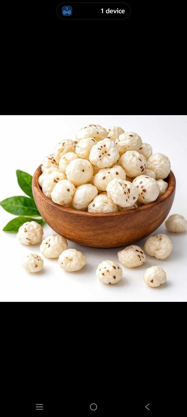 Fox nuts;(makhana)